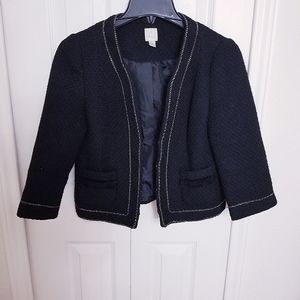 Lauren Conrad Blazer Jacket with Chain Trim